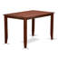 Ensemble de salle à manger 5 pièces à hauteur de comptoir comprenant une table de cuisine rectangulaire et 4 chaises de salle à manger, 30 x 48 pouces, acajou-1932841044-1932841042