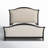 Ciao Bella King Upholstered Bed- Black-72066012