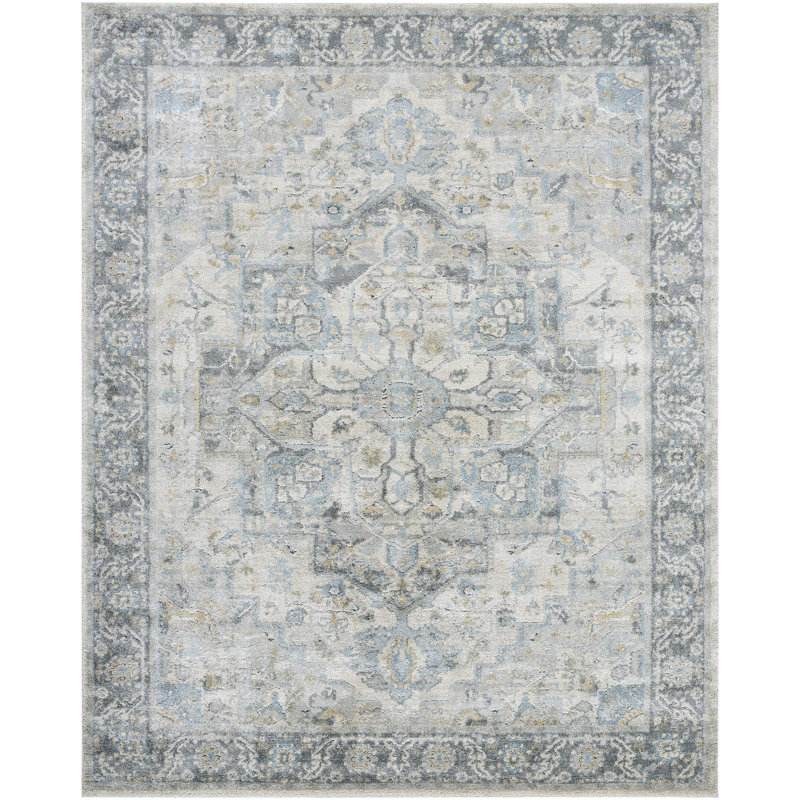 Tapis d'intérieur tissé à la machine Hengrove, Rectangle 7 pi 10 po x 10 pi