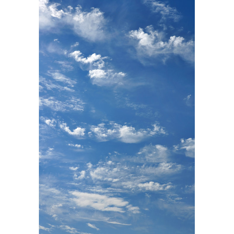 Clouds In A Blue Sky by Viorika - No Frame Art Prints on Canvas, 46cm H x 30cm W