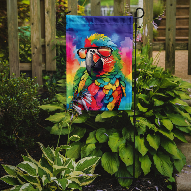 Drapeau de jardin hippie