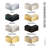 Stellar 40.25 in. W x 78 in. H Fully Frameless 3 Panel Inline Glass Hinged Shower Enclosure-112601309