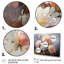 Impression romantique Sulgrave Peach Chrysanthemums III-313791957-313791978