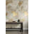 Abstract Wallpaper Cracked Gold Look Decorative Mural