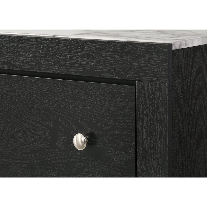 Table de chevet contemporaine 1pc