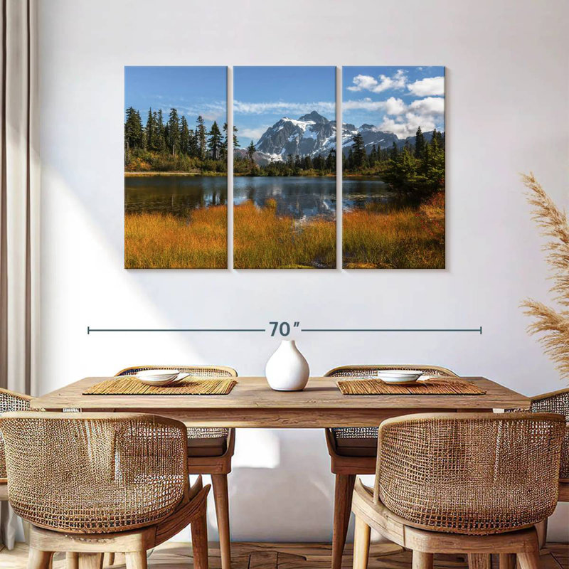 Alvord, reflet du mont Shuksan, H 36 po x l 57 po