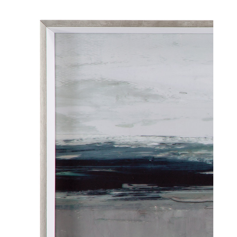 Ensemble d'impressions encadrées Moody Coast s / 2
