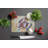 Toe Toe Ballet Shoes Glass Cutting Board