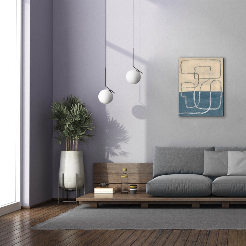  «Toned Contour 1» par Michael Willett, art mural sur toile, 26 po x 34 po, H 34 po x l 26 po