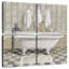 Baignoire blanche victorienne Lilie-109143096