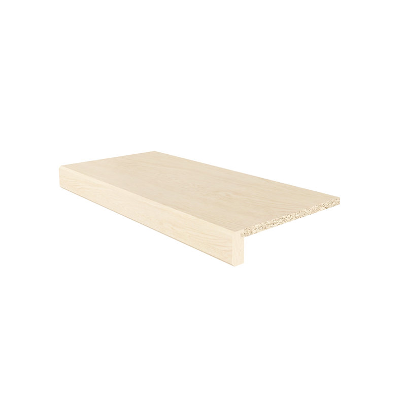 1/2 po x 10 1/2 po x 42 po Tapis décoratif moderne en placage d'érable, naturel, Naturel