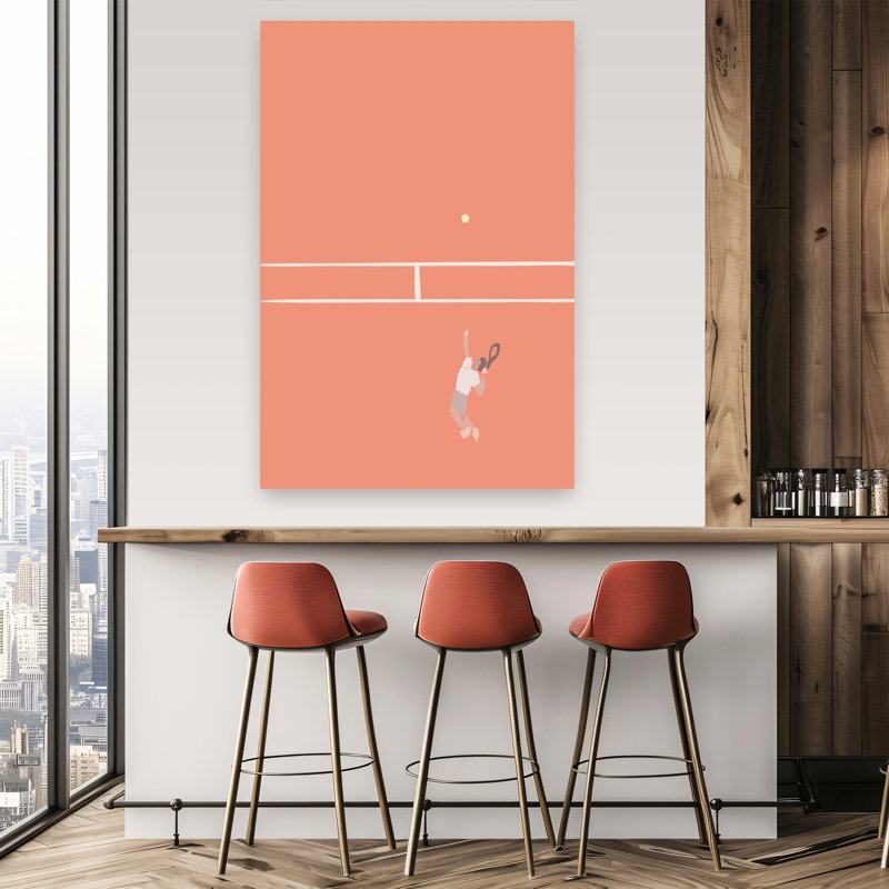 «Gamesetmatchno04», impression d'art mural moderne et contemporain, 60" H x 40" W
