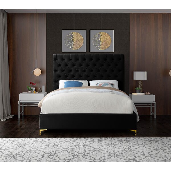 Mercer41 Dermott Upholstered Platform Bed & Reviews | Wayfair