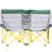 Portable Folding Chair For Lawn, Camping, And Sporting Events, Gray Beach With Foldable Structure Carry Bag Easy Transport