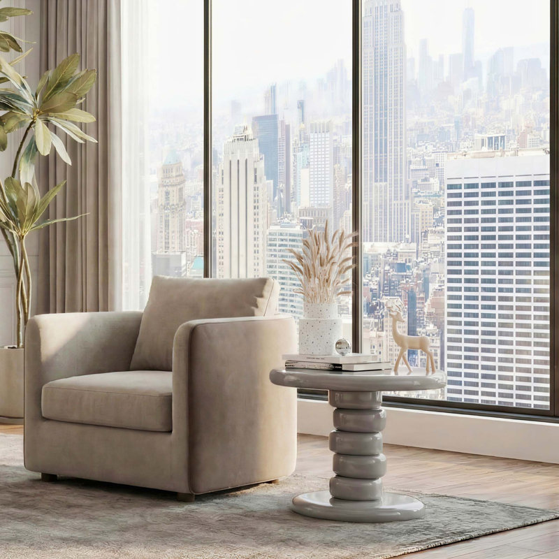 Table de bout Modern, Gris
