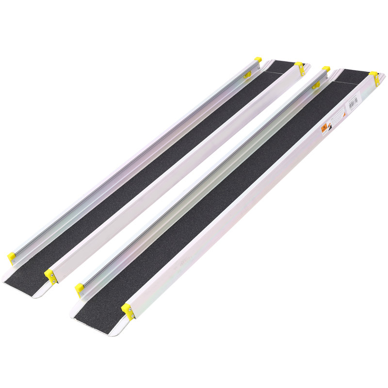 Rampes télescopiques 7 'pour fauteuil roulant réglable