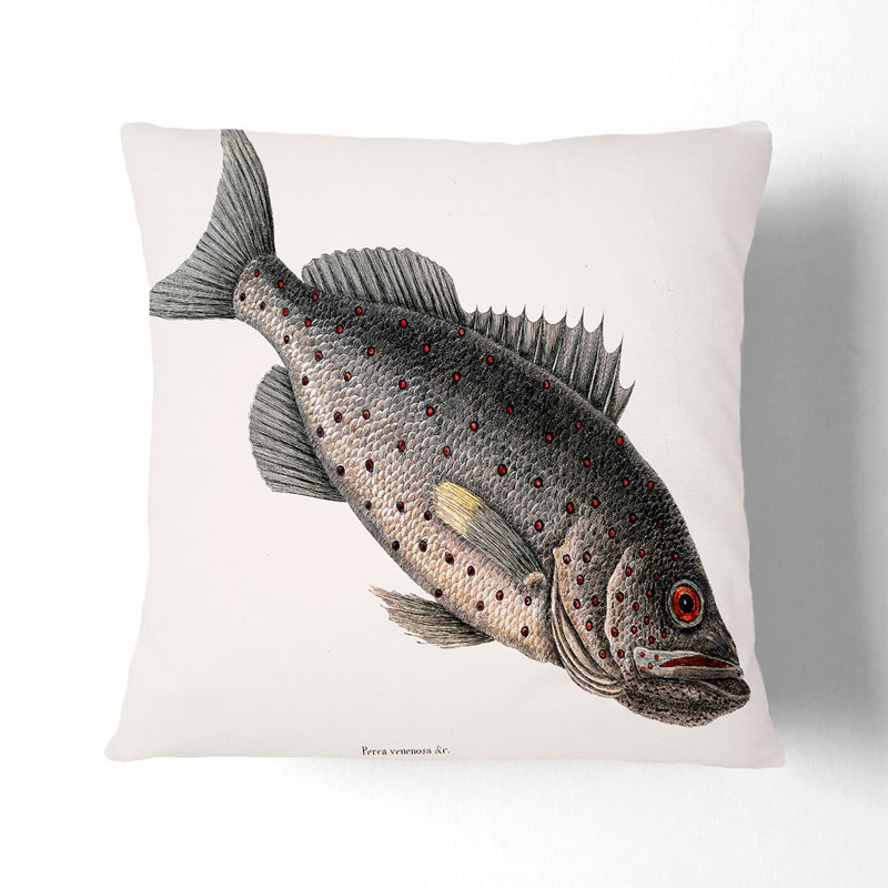 Square Throw Cushion, 40cm H x 40cm W x 15cm D