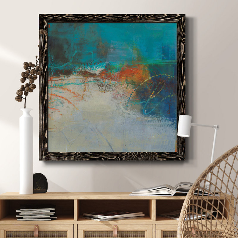Toile encadrée Keek I-Premium - prête à être accrochée, Cadre noir, H 20 po x l 20 po x P 1,5 po