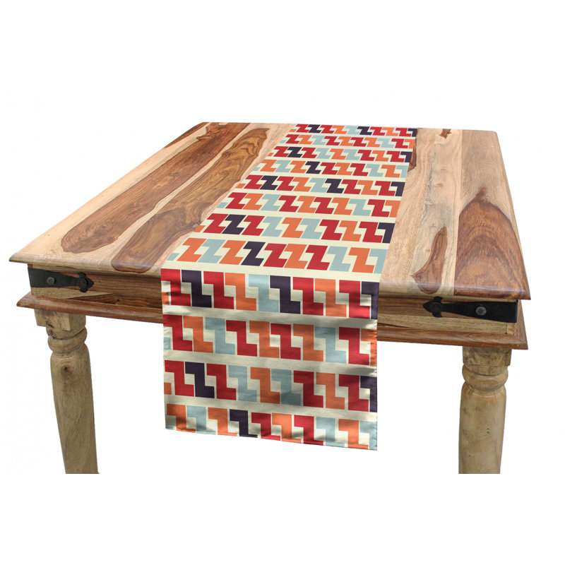 Geometric Table Runner, 72" x 16"