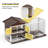 Kanode Weather Resistant Rabbit Hutch