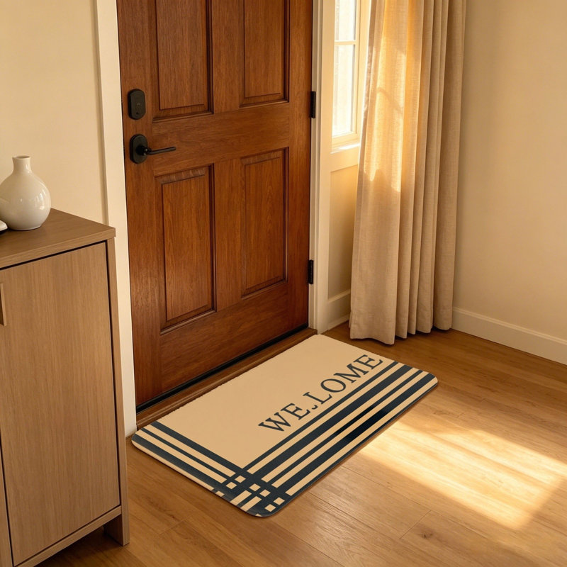 Tapis d'entrée 20 pi x 32 po Geomet Line Decor