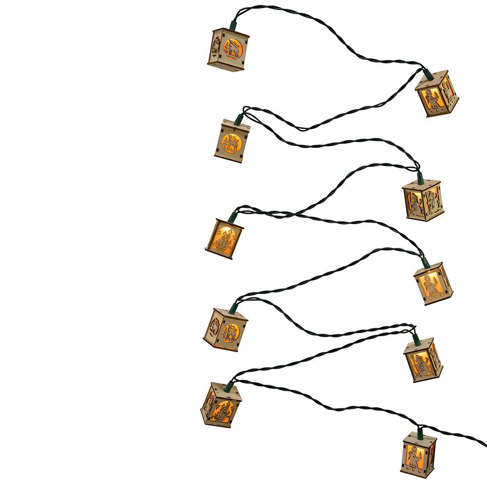 Kurt Adler Lantern 10 Light String Lights | Wayfair