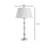 Silvia Marble and Acrylic Table Lamp
