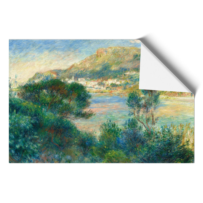 View Of Monte Carlo by Pierre-Auguste Renoir - No Frame Painting, 21cm H x 30cm W x 0.1cm D