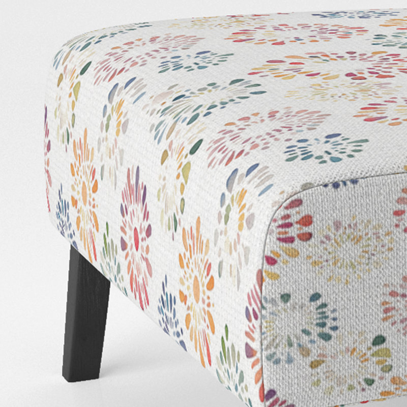 Fauteuil de chambre Abstract, Pantoufle sans accoudoirs