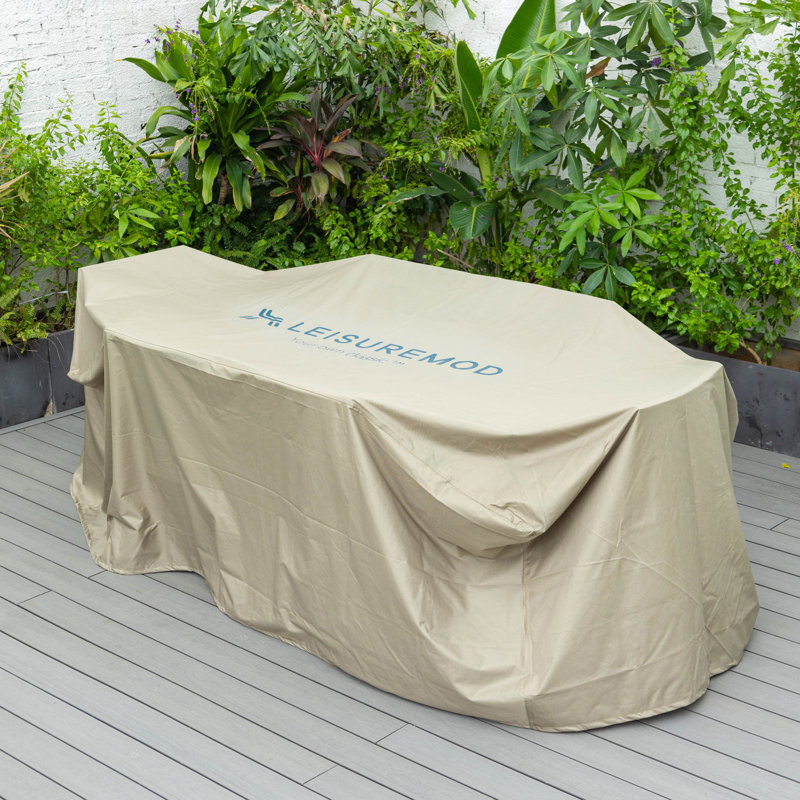 Outdoor Patio Dining Set Cover, 34.84" H x 98.6" W x 53.74" D