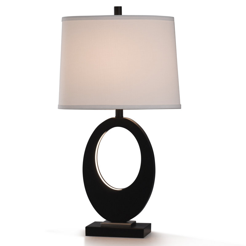 Lampe de table noire 29 po Duraisamy