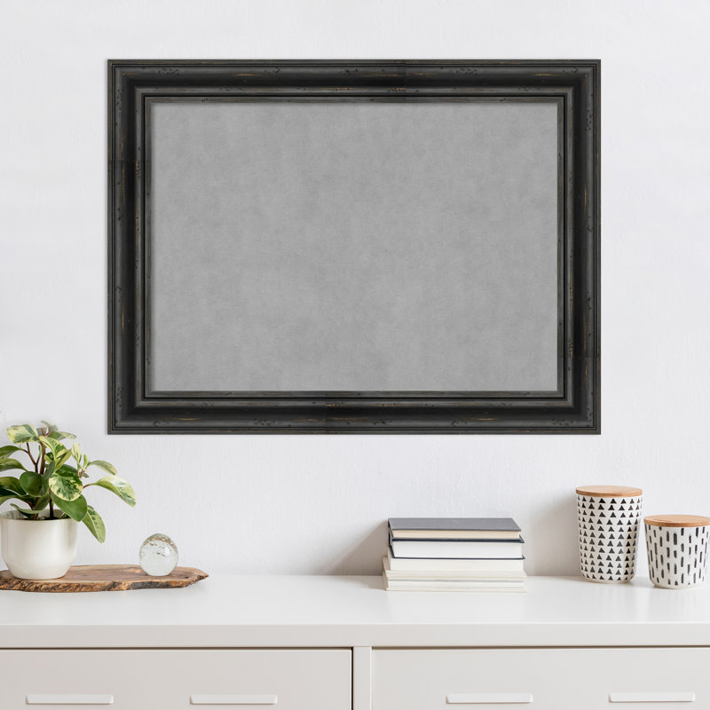 Magnetic Metal Photo Memo Board, 25" H x 33" W