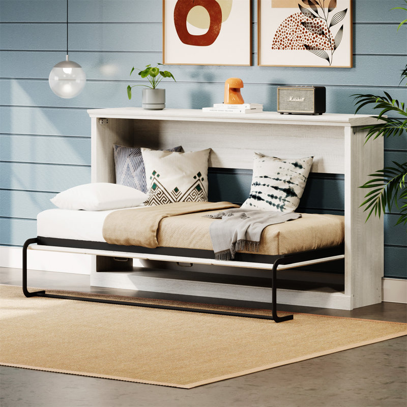 Lit escamotable horizontal, Simple