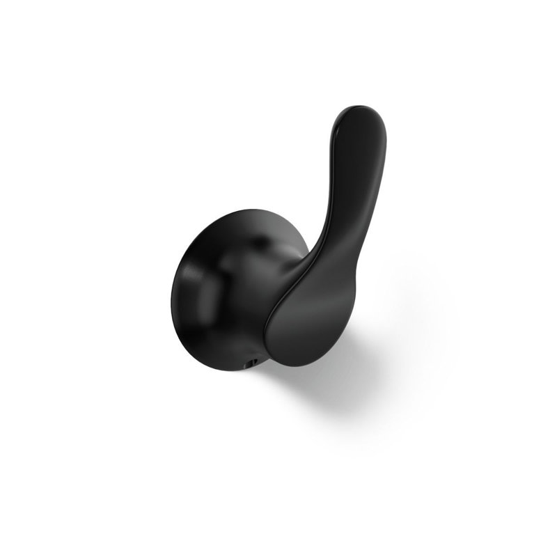 Simplice Robe Hook, Black