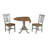 Khodor Solid Wood Top Pedestal Dining Set-1588117002