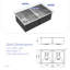 Évier de cuisine à double cuve en acier inoxydable encastrable 33 po x l 19 po x 33 po avec accessoires