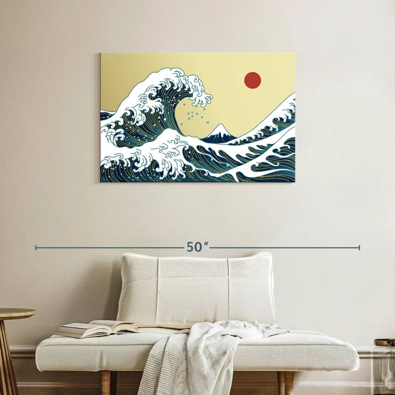 Gillard Great Wave Off Kanagawa, H 24 po x l 36 po