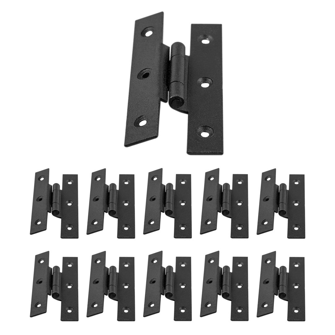 Cast Iron H Style Face Mount Hinge (Set of 10) The Renovators Supply Inc.