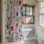 Rideau de douche 1 pièce Scandi Heart Art-1060596532