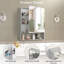 Pharmacie 24 po x 30 po avec miroir pour salle de bain