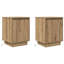 Daphane 38cm W Manufactured Wood Bedside Table-946608611