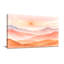 «Landscape & Nature Mountain Landscape Sunset», reproduction d'art à l'aquarelle-117505130