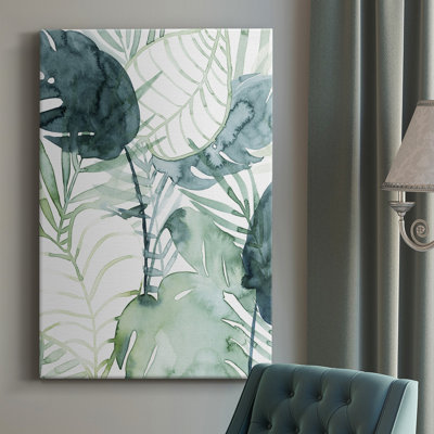 Palmier II - peinture sur toile tendue