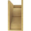 Bois de cèdre brut Asheboro, grain de bois TimberThane Corbel, apprêté brun clair-88289165