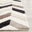 Sanyla Hand Tufted Wool Chevron Rug-1599814054