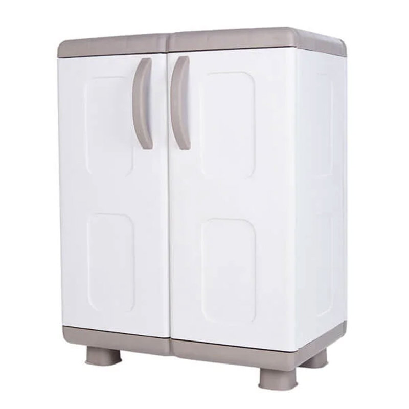 11.1 " W Plastic Shelving Unit, White