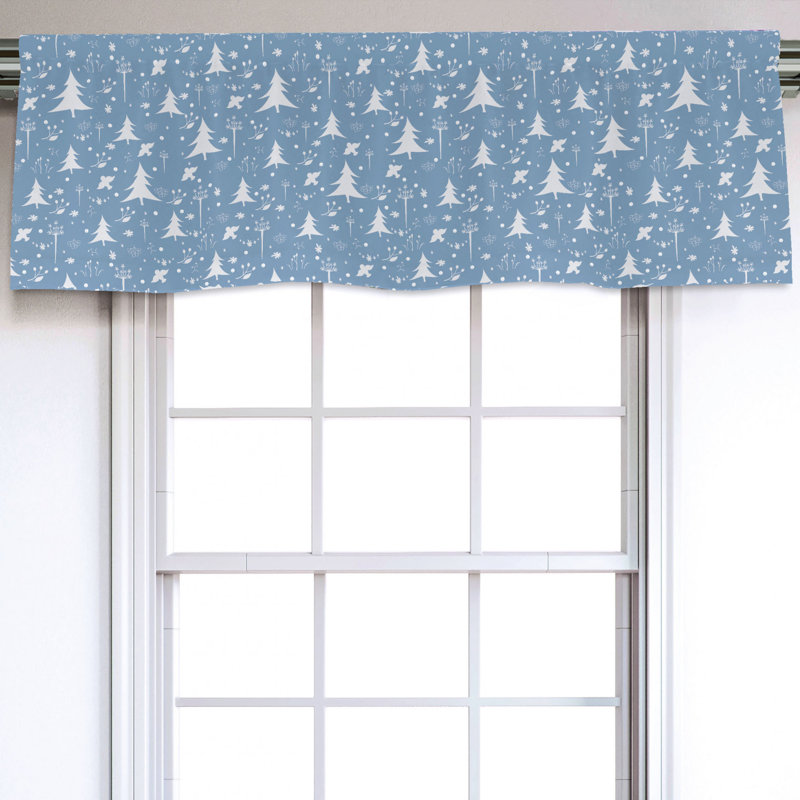 Sateen Ruffled Window Valance