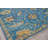 Newport hand-tufted New Zealand Wool Blue/Ivory Area Rug-126126109