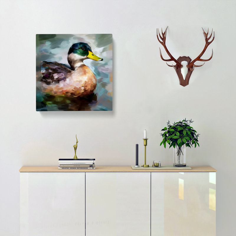 Duck Gestural Art - Print