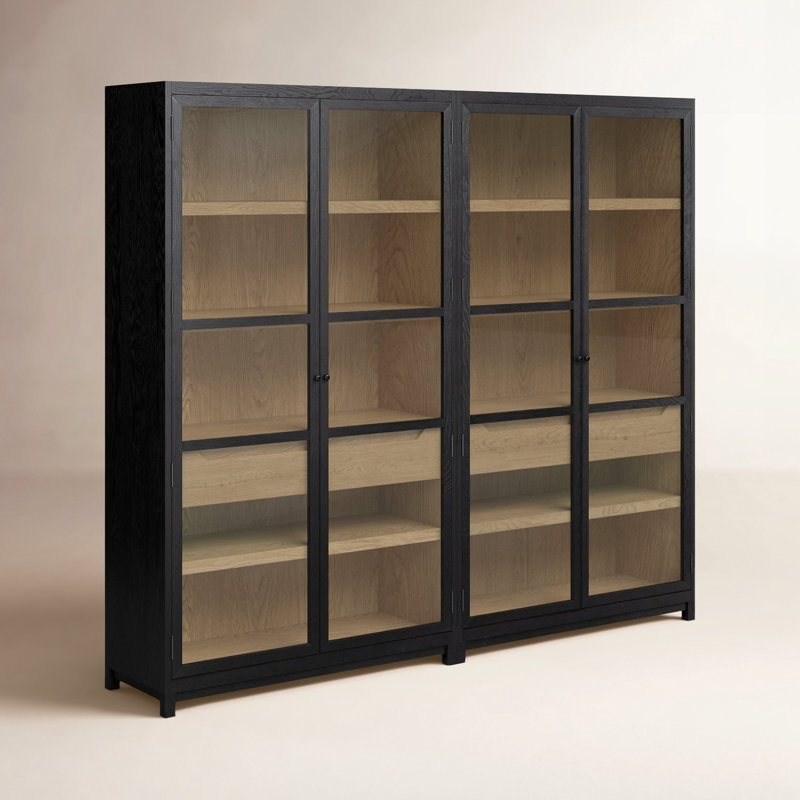 Sonata Dining Cabinet, Matte Black